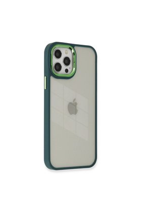 Evimdeyokyok Apple İphone 12 Pro Max Kılıf Dora Kapak - Haki Yeşil