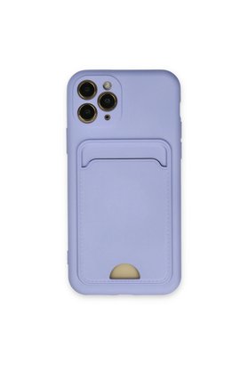 Evimdeyokyok Apple İphone 11 Pro Kılıf Kelvin Kartvizitli Silikon - Lila