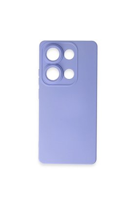 Evimdeyokyok Xiaomi Redmi Note 13 Pro 4G Kılıf Nano İçi Kadife Silikon - Lila