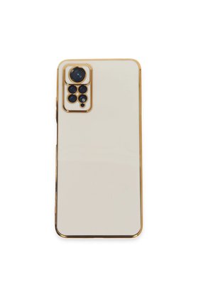 Evimdeyokyok Xiaomi Redmi Note 12 Pro 4G Kılıf Volet Silikon - Beyaz