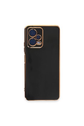 Evimdeyokyok Xiaomi Poco X5 5G Kılıf Volet Silikon - Siyah