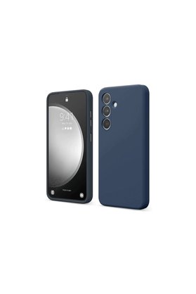 Evimdeyokyok Samsung Galaxy A14 4G Kılıf First Silikon - Lacivert