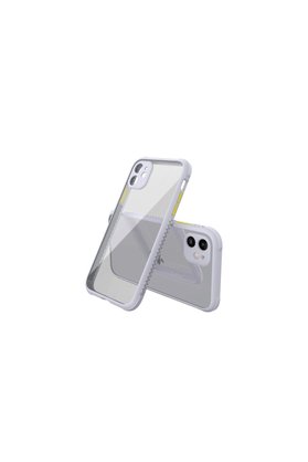 Evimdeyokyok Apple İphone 12 Mini Kılıf Miami Şeffaf Silikon - Lila