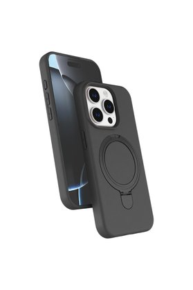 Evimdeyokyok Apple İphone 14 Pro Max Regal Magsafe Standlı Kapak - Titan Gri