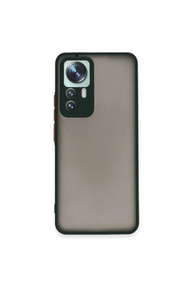 Evimdeyokyok Xiaomi Mi 12T Pro Kılıf Montreal Silikon Kapak - Yeşil