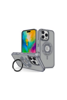 Evimdeyokyok Joko Apple İphone 16 Pro Banza Magsafe Standlı Kapak - Titan Gri