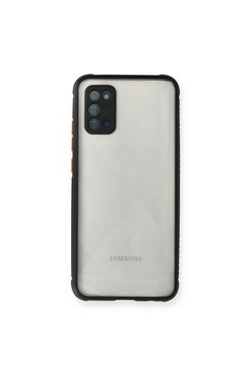 Evimdeyokyok Samsung Galaxy A02S Kılıf Miami Şeffaf Silikon - Siyah
