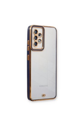 Evimdeyokyok Samsung Galaxy A53 5G Kılıf Liva Lens Silikon - Mavi
