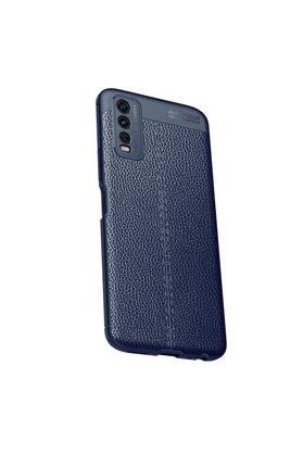 Evimdeyokyok Vivo Y11S Kılıf Auto Focus Kapak - Lacivert