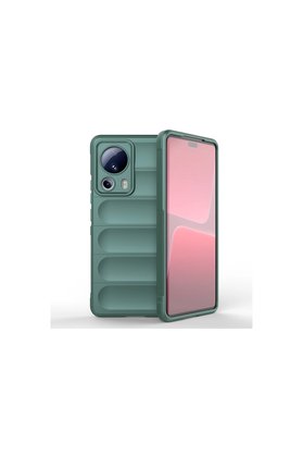 Evimdeyokyok Xiaomi Mi 13 Lite Kılıf Optimum Silikon - Koyu Yeşil