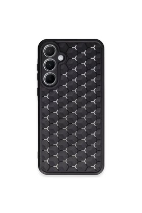 Evimdeyokyok Samsung Galaxy A35 5G Kılıf Petek Silikon Kapak - Siyah