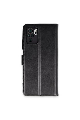 Evimdeyokyok Xiaomi Mi Note 10 Trend S Plus Kapaklı Kılıf - Siyah
