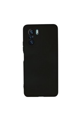 Evimdeyokyok Xiaomi Poco F3 Kılıf Nano İçi Kadife Silikon - Siyah