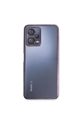 Evi̇mdeyokyok Xi̇aomi̇ Redmi̇ Note 12 5G Kılıf Razer Lensli̇ Si̇li̇kon - Mor