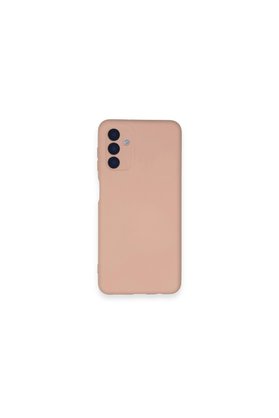 Evimdeyokyok Samsung Galaxy A14 4G Kılıf Nano İçi Kadife Silikon - Pudra