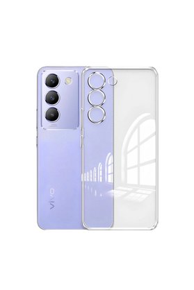 Evimdeyokyok Vivo V30 Lite 4G Kılıf Lüx Şeffaf Silikon