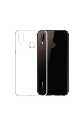 Evimdeyokyok Huawei P20 Lite Kılıf Lüx Şeffaf Silikon