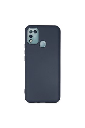 Evimdeyokyok İnfinix Hot 10 Play Kılıf Nano İçi Kadife Silikon - Lacivert
