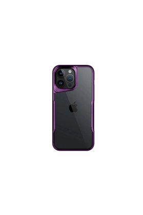 Evimdeyokyok Apple İphone 16 Pro Max Kılıf Boyi Silikon Kapak - Derin Mor