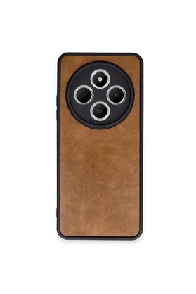 Evimdeyokyok Xiaomi Redmi 14C Kılıf Aras Deri Kapak - Taba