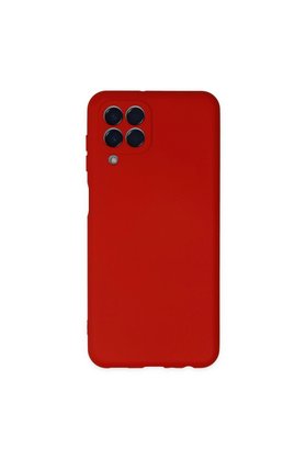 Evimdeyokyok Samsung Galaxy M33 Kılıf Nano İçi Kadife Silikon - Kırmızı
