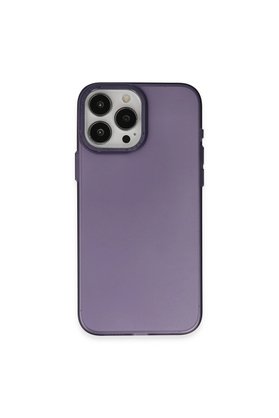 Evimdeyokyok Apple İphone 15 Pro Kılıf Modos Metal Kapak - Derin Mor