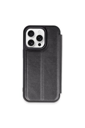 Evimdeyokyok Apple İphone 14 Pro Max Kılıf Flip Cover - Siyah