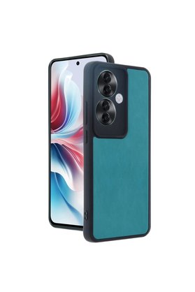Evimdeyokyok Oppo Reno 11F Kılıf Aras Deri Kapak - Açık Yeşil