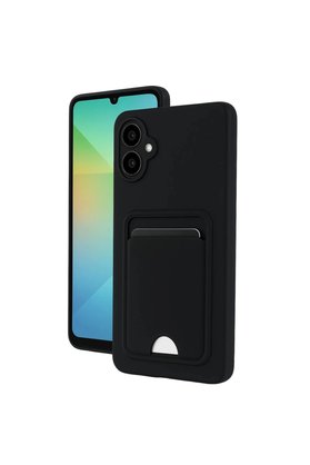 Evimdeyokyok Samsung Galaxy A07 4G Kelvin Kartvizitli Silikon - Siyah