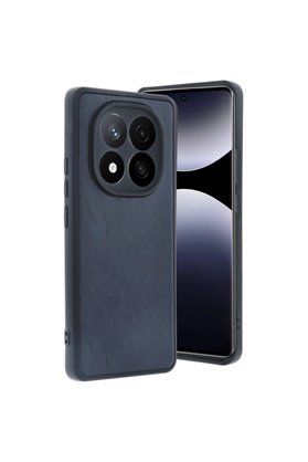 Evimdeyokyok Xiaomi Redmi Note 14 Pro 5G Kılıf Aras Deri Kapak - Lacivert