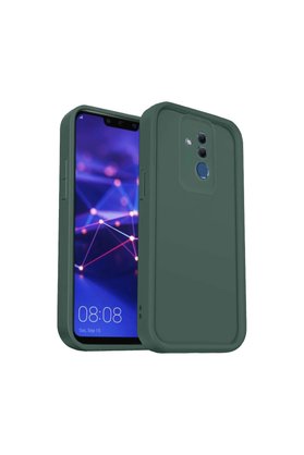 Evimdeyokyok Huawei Mate 20 Lite Kılıf Viera Silikon - Koyu Yeşil