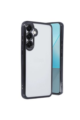 Evimdeyokyok Samsung Galaxy S25 Plus Kılıf Razer Lensli Silikon - Siyah