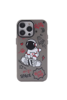 Evimdeyokyok Apple İphone 14 Pro Max Kılıf Prada Desenli Kapak - Prada Siyah - 1