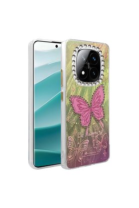 Evimdeyokyok Xiaomi Redmi Note 14 Pro 5G Kılıf Blade Aynalı Desenli Kapak - Desen 5