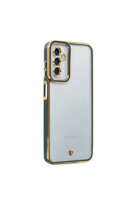 Evimdeyokyok Samsung Galaxy M23 Kılıf Liva Lens Silikon - Yeşil