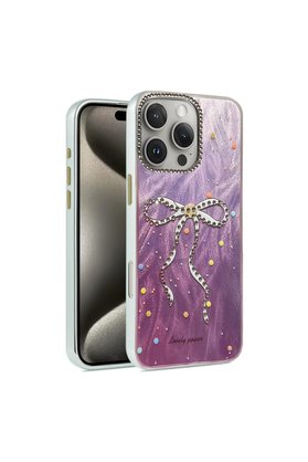Evimdeyokyok Apple İphone 16 Pro Max Kılıf Blade Aynalı Desenli Kapak - Desen 1