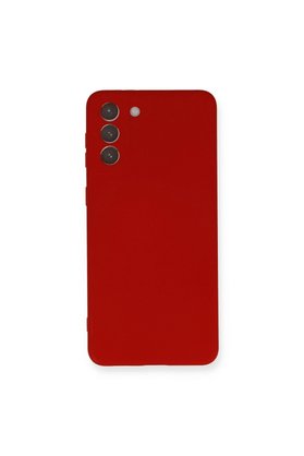 Evimdeyokyok Samsung Galaxy S21 Plus Kılıf Nano İçi Kadife Silikon - Kırmızı