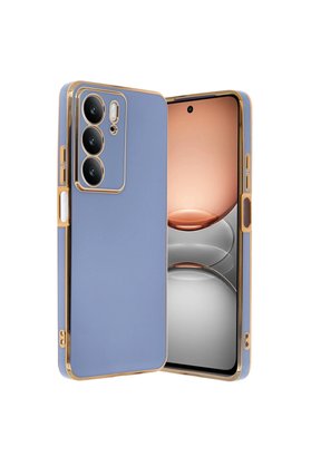 Evimdeyokyok Realme C75 4G Kılıf Volet Silikon - Mavi