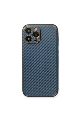 Evimdeyokyok Apple İphone 13 Pro Max Kılıf Coco Karbon Silikon - Mavi
