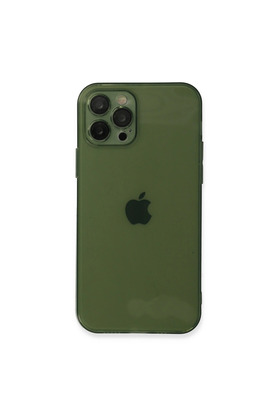 Evimdeyokyok Apple İphone 12 Pro Max Kılıf Fly Lens Silikon - Yeşil