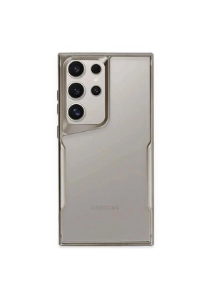 Evimdeyokyok Samsung Galaxy S25 Ultra Kılıf Boyi Silikon Kapak - Titan Gri