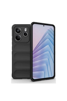 Evimdeyokyok Xiaomi Redmi Note 14 4G Kılıf Optimum Silikon - Siyah