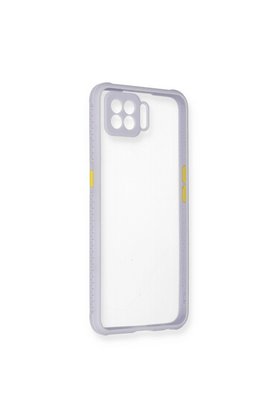 Evimdeyokyok Oppo A73 Kılıf Miami Şeffaf Silikon - Lila