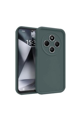 Evimdeyokyok Xiaomi Redmi 14C Kılıf Viera Silikon - Koyu Yeşil