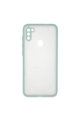Evimdeyokyok Samsung Galaxy A11 Kılıf Montreal Silikon Kapak - Turkuaz