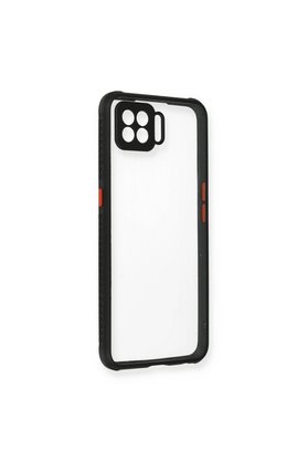 Evimdeyokyok Oppo A73 Kılıf Miami Şeffaf Silikon - Siyah