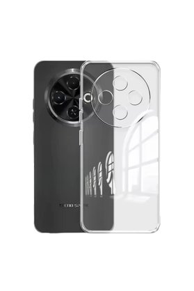Evimdeyokyok Tecno Spark 30C Kılıf Lüx Şeffaf Silikon