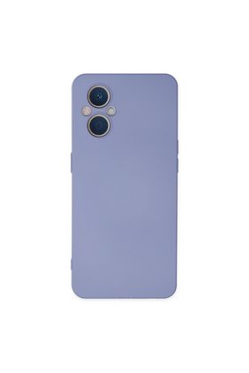 Evimdeyokyok Oppo Reno 7 Lite Kılıf Nano İçi Kadife Silikon - Lila