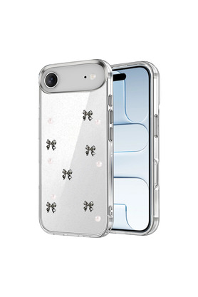 Evimdeyokyok Apple İphone 17 Air Fiyonk Desenli Kapak - Desen 8