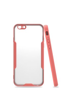 Evimdeyokyok Apple İphone 6 Kılıf Platin Silikon - Pembe